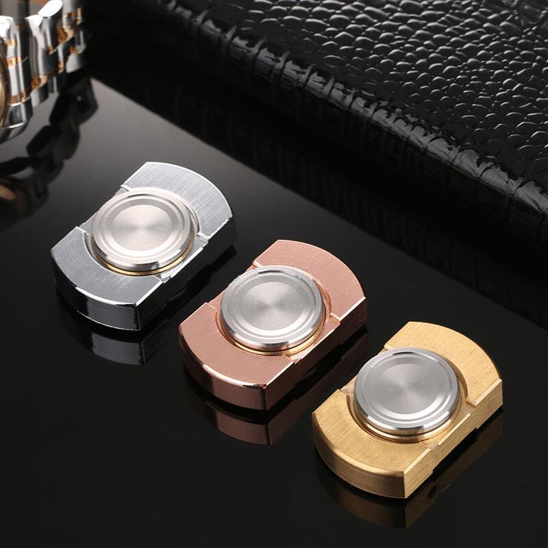 Roestvrijstalen Zakstaal Fidget Spinner EDC Decompressie Speelgoed Angst Stress Verlichtende Cadeaus Juguetes Antiestrés Para Adultos