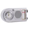 Portable Radio Rechargeable Battery Operated FM AM SW Multi Band Radio with Clock 3W Speaker for Music News Traffic Updates