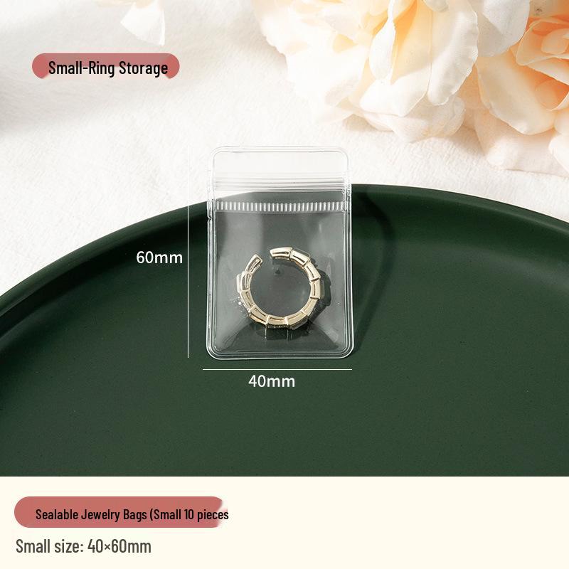 

Anti-Oxidation Transparent Jewelry Storage Box & Bags for Earrings, Studs, and Necklaces