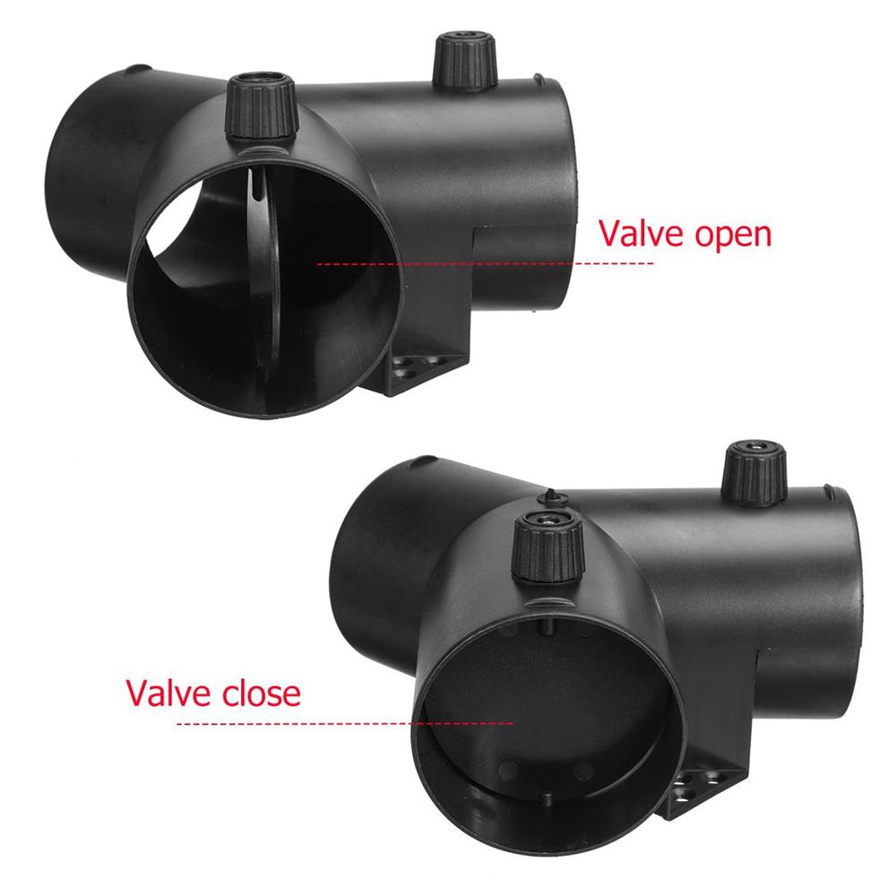 1pc Y Style Outlet Connector Car Auto Heater Pipe Warm Air Outlet Vent Hose 75mm