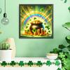 St Patricks Day Full DIY 5D Round Drill Diamond Painting Gem Art for Adults/Beginners Gift Idea Home Wall Decor 15.75x15.75in