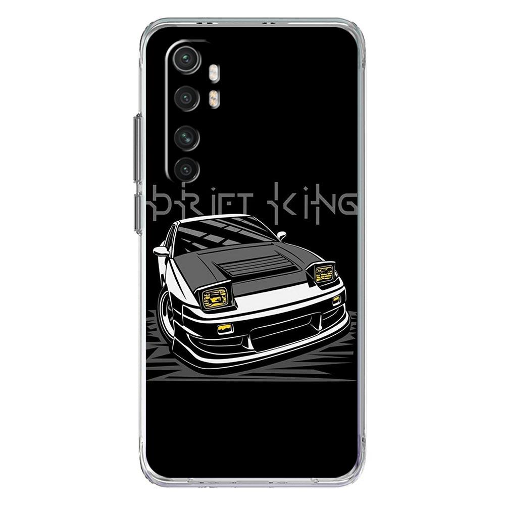

Чехол для телефона для Xiaomi Mi 15 14 13 14T 13T 12T 10 12 Lite 11 11T Pro Poco X6 X5 X3 NFC F6 Прозрачная крышка Япония JDM Спортивные автомобили Комикс Xiaomi 12 Pro