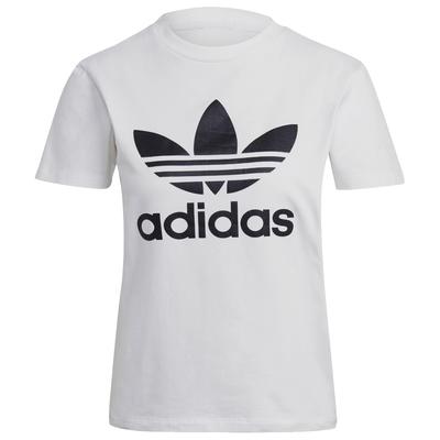 Adidas Adicolor Classics Trefoil Tee, Womens White T-shirt