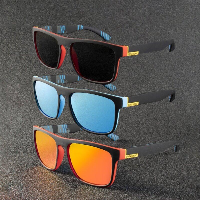 4PCS New Fashion Guy's Sun Glasses Polarized Sunglasses Men Classic Design Mirror Square Ladies Sun Glasses Women