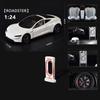 1:24 Model Y 3 S Suv Alloy Car Model Diecasts Metal Toy Vehicles Car Model Simulation Sound And Light Collection Childrens Gifts