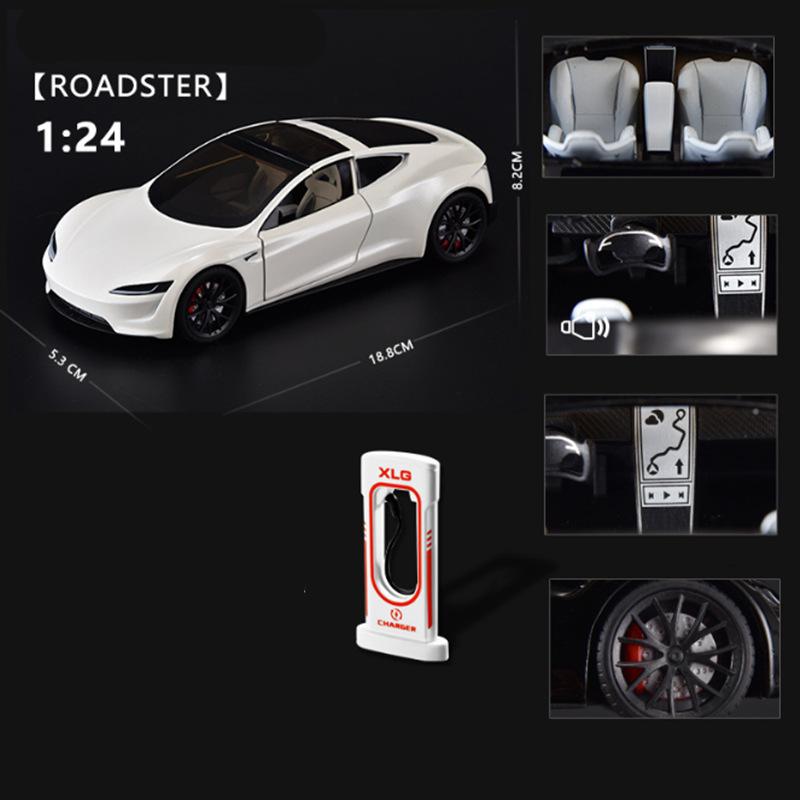 1:24 Model Y 3 S Suv Alloy Car Model Diecasts Metal Toy Vehicles Car Model Simulation Sound And Light Collection Childrens Gifts