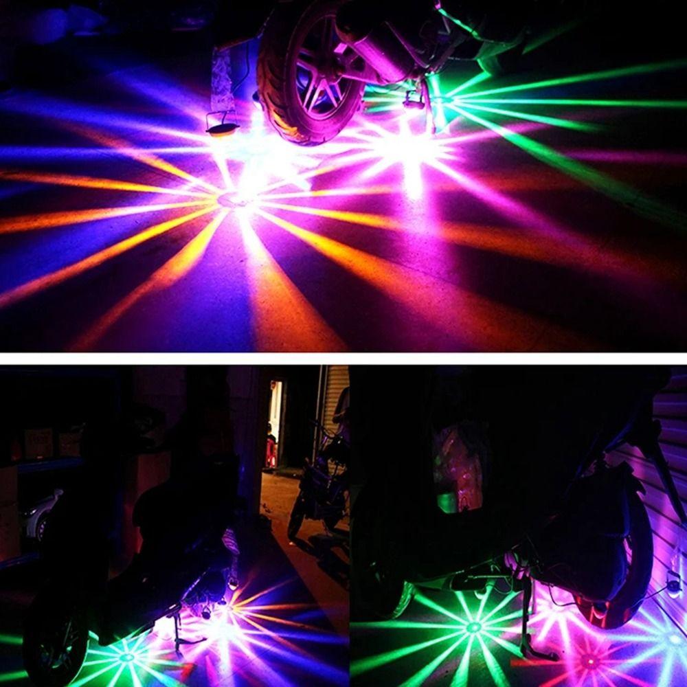 Led Rear Tail Lights 9-72V/12V Atmosphere Lamp Flash Strobe Light Flashing Signal Light  Car