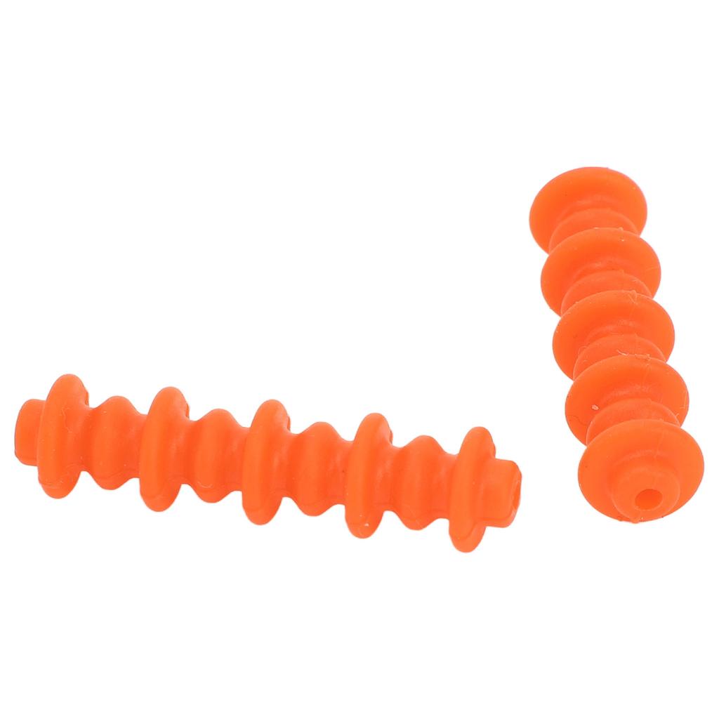 Shock Absorber Rubber Effective Widely Applicable Bow String Damper for Compound Bow Orange