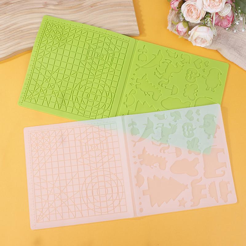 3D Printing Pen Silicone Mat Diy Creative Drawing Template Pad With Heat-Proof Finger Sleeve Art Tools Christmas Gift For Kids