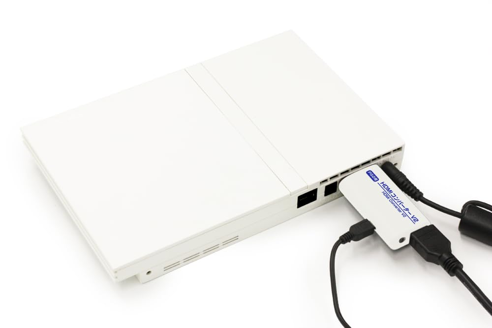 Columbus Circle HDMI Converter V2 PlayStation 2 peripherals (for PS2) (White) -
