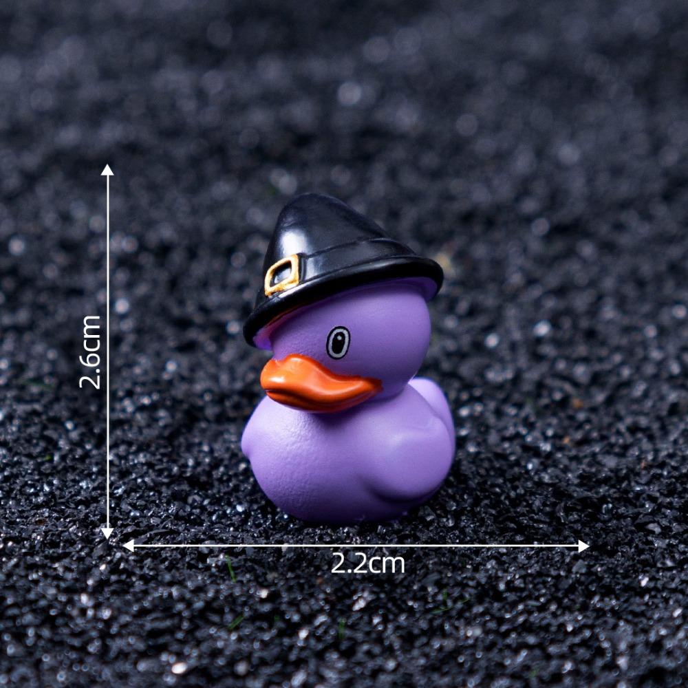 Creative Halloween Decoration Courtyard Terrarium Resin Craft Mini Duck Accessories Aquarium Decoration Halloween Decorations