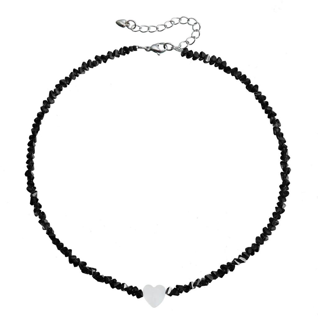 Handmade European & American Glass Crystal Beaded Necklace - Women's Luxury Fashion Clavicle Chain