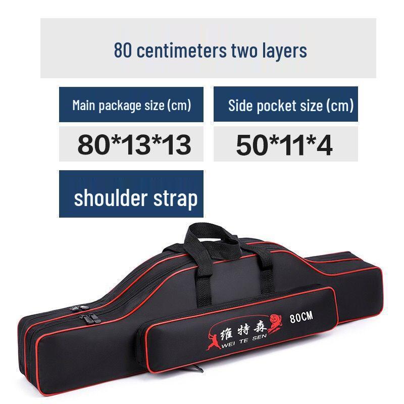 Multifunctional Waterproof Fishing Tackle Backpack and Rod Bag