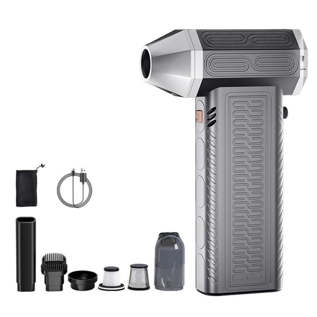 Electric Compressed Duster For PC And Keyboard, 130000 Handheld Car Vacuum Cleaner Cordless For Home, Outdoor