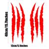 Ghost Claw Car Sticker Car Hood Vinyl Sticker Creative Modification Reflective Sticker Devil Paw Scratches Car Decorative Decals