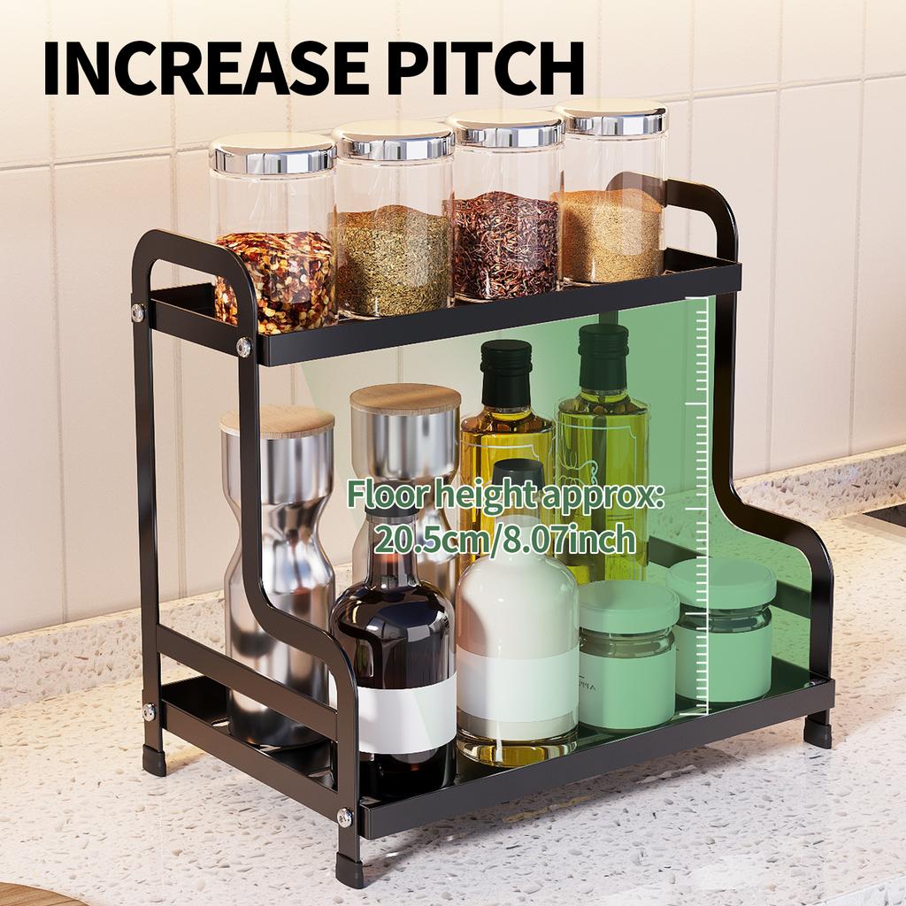 Flat Iron H-Shaped Multifunctional Storage Rack