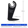 High Carbon Steel Oscillating Saw Blades Universal Cutter Power Multitool Woodworking Cutting Saw Blade For Metal Wood