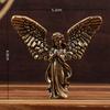 Exclusivo para transações internacionais: Ornamento de Latão Asas de Anjo – Item Popular de Mercado de Artesanato