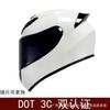 Full Face Motorcycle Helmet Men Women DOT Certified ABS Retro Style Universal Fit Scooter ATV Kart Riding