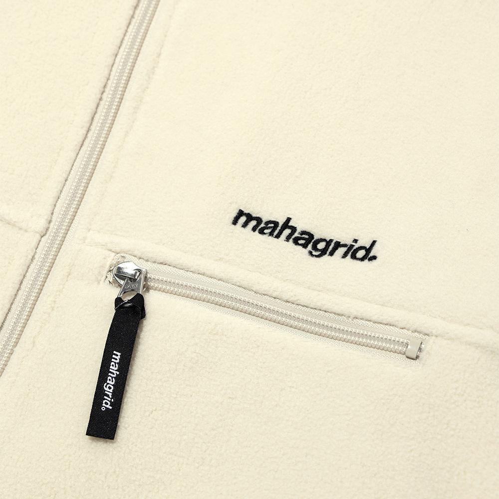 Mahagrid Micro Fleece Jacket Ivory(Mg2Cfmb960A)