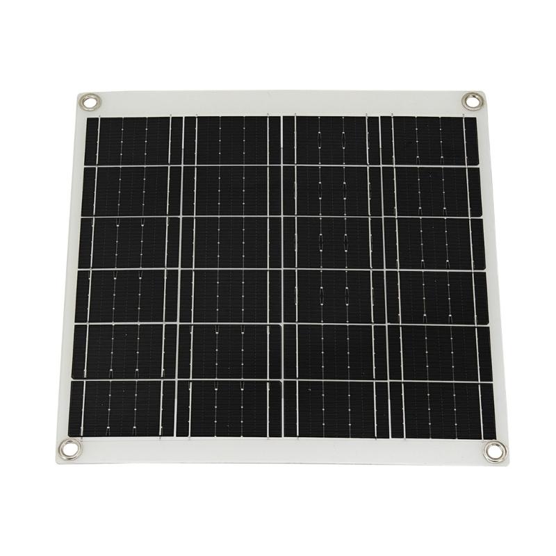Greenhouses Solars Panel Fan Set 15W with Double Fan for Enhances Cooling in Chicken Coops Pet Houses and Garages
