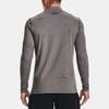 Under Armour ColdGear Long Sleeve Training T-Shirt Men Tops Grey 1345703-019