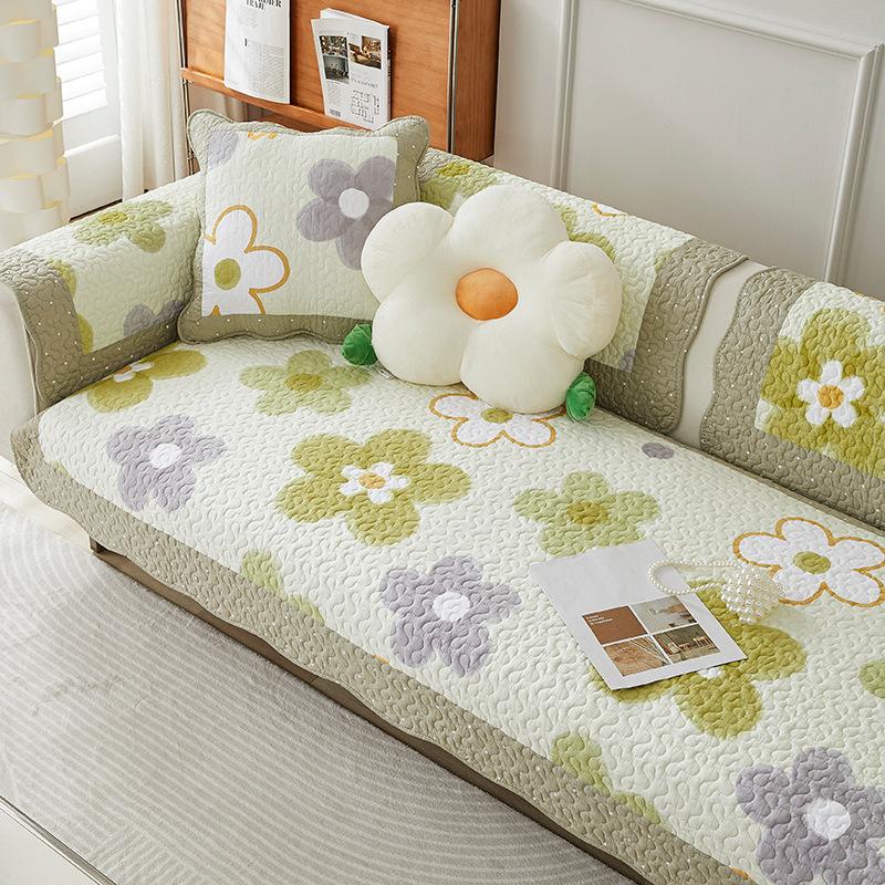 Anti-cat Scratch Sofa Cushion Cover, Universal In All Seasons, Non-slip, Nordic Simple Modern Fabric Seat Cushion, Sofa Cover, Towel