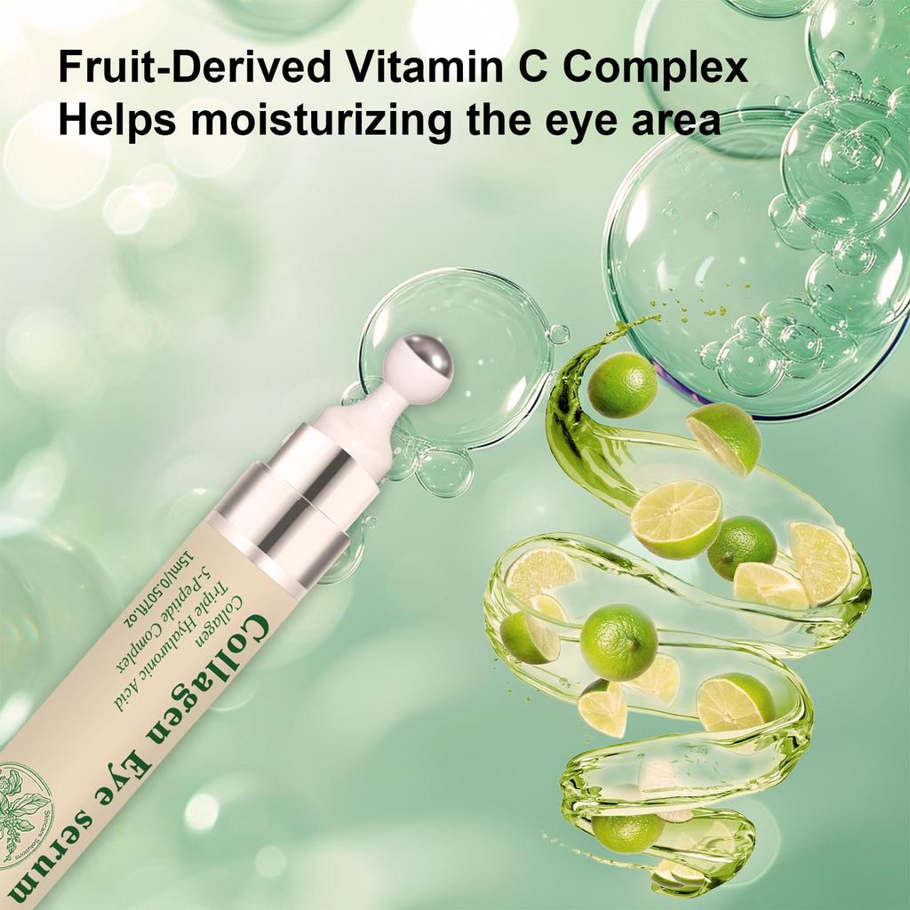Collagen Eye Serum - Reduces the Appearance of Eye Area Dark and Fine Lines, Moisturize and Firm Eye Area,15ml
