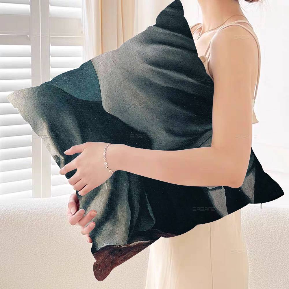 

Art Rene Magritte Painter Pillow Cushion Cover Pillowcase Living Room Sofa Home Decor Customized 30x30 cm