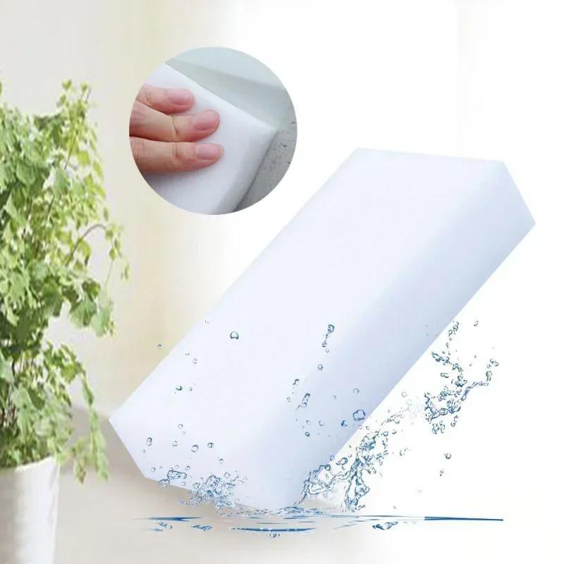 10 Pack White Multi-purpose Melamine Sponge Magic Sponge Wipe Cleaner Cleaning Sponge for Kitchen Bathroom Cleaning Tools