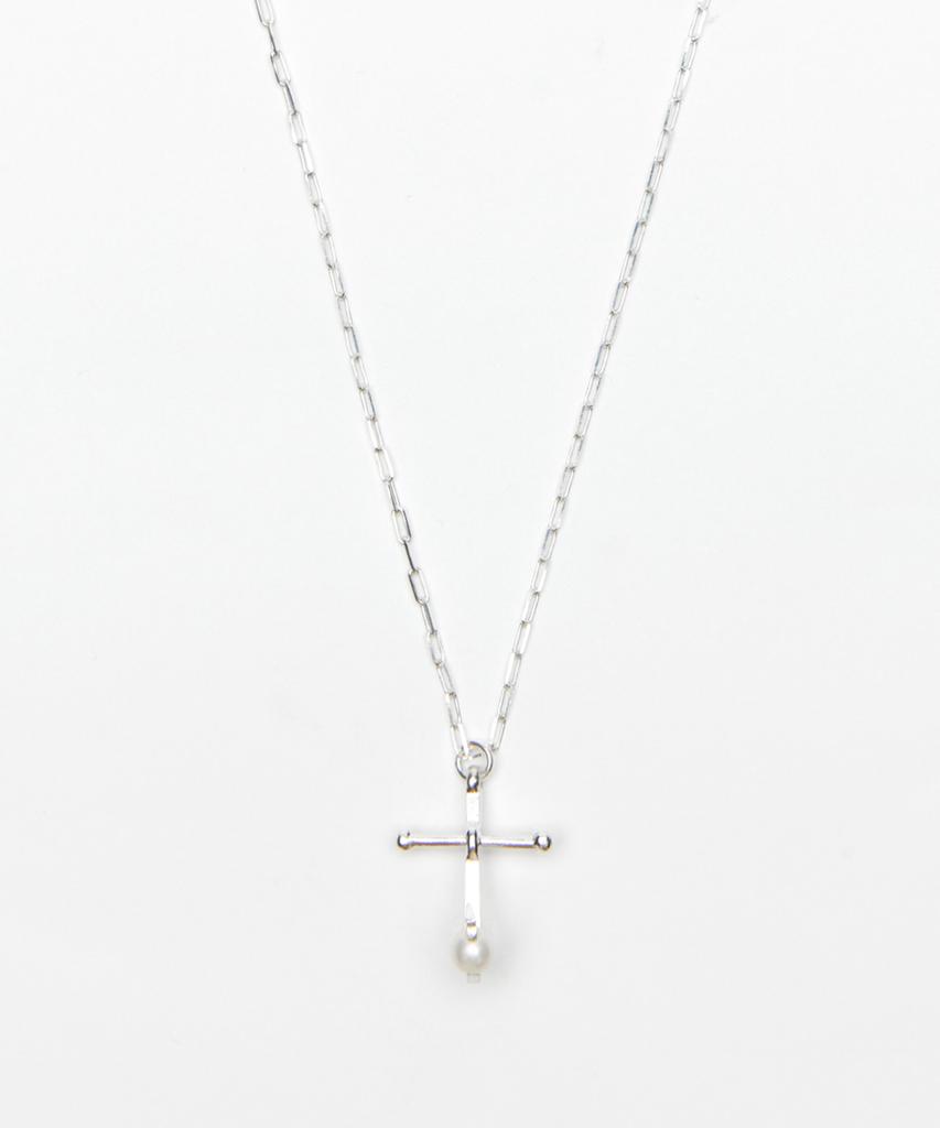 Elyona Skewered Anchor Necklace