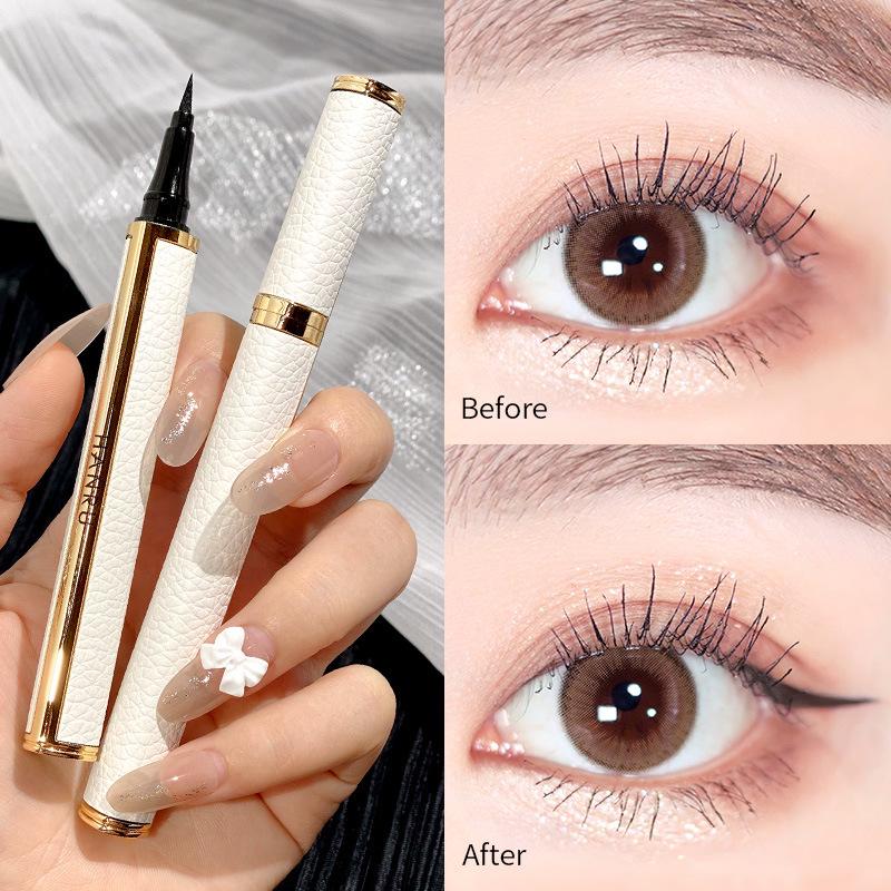Hanru Urban Eyeliner: Waterproof, Smudge-Proof, Easy-Color Brush Tip Liner