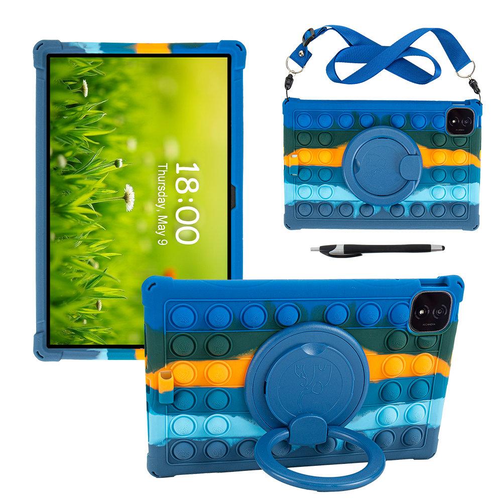 Weiche Ständerhülle für Honor Pad GT Pro Rod2-W6912.3inch Magic Pad 2 Rod2-W09 Drehbarer Blasen-Silikongriff Tablet-Hülle