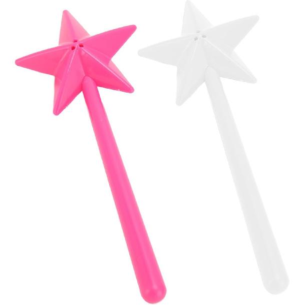 Salt and Pepper Shaker Magic Wand, 2pcs Star Wand Salt and Pepper Dispenser, Pentagram Shape Salt Dispenser for Halloween, Christmas Kitchen