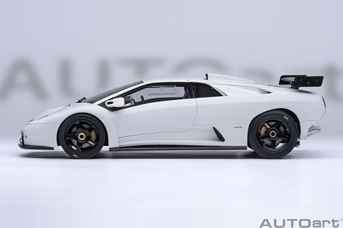 AUTOart 1/18 Scale Lamborghini Diablo GTR (White) Finished Product 79136