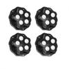 4Pcs/set 5 Beads Universal Wheels Mute Ball Furniture Casters Durable 360° Rotation Pulley