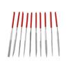 10 Pcs/Set Needle Files 3*140mm Electroplated Diamond For Grinding