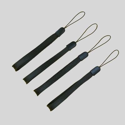 Cordon en nylon noir de 14 cm pour gobelet, lampe de poche, perche à selfie, jouet audio