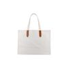 Coach Recycled Tote 42 80th Anniversary Recycled Material Recycled Canvas And Leather Tote Shopping Bag Women tote White C7072-V5CND