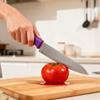 Multipurpose Serrated Stainless Steel Knife for Bread, Steak, and Fruit