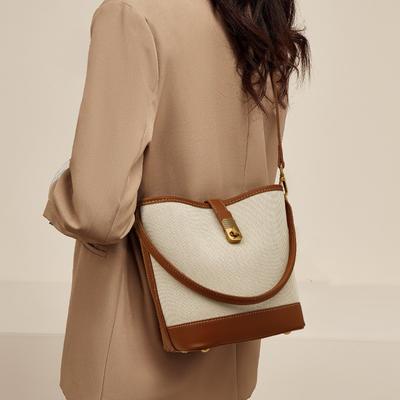 Bag Women's Light Luxury Large Capacity Bucket Bag Women's Handbag Shoulder Crossbody Bag