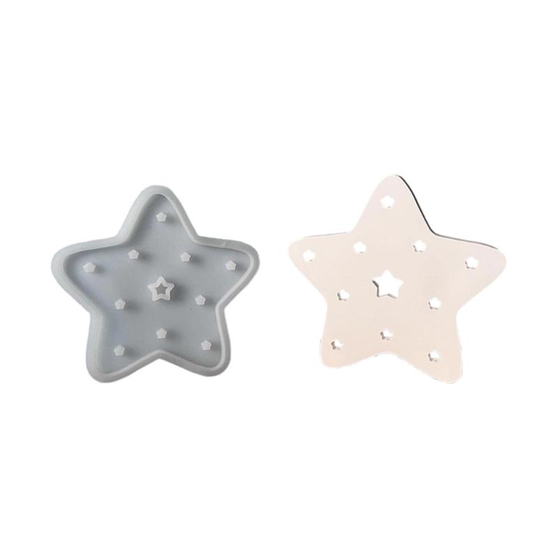Star Shaped Frame for Craft Projects Decorative Glows Candle Making With Safe Quality Substance Heat Resistant