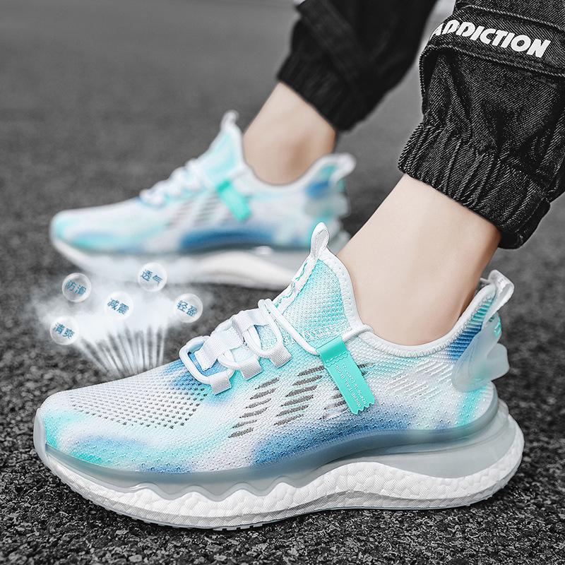 Casual Shoes Summer Men's Shoes Hollow Popcorn Breathable Running Shoes Sports Shoes Fashion Casual Shoes