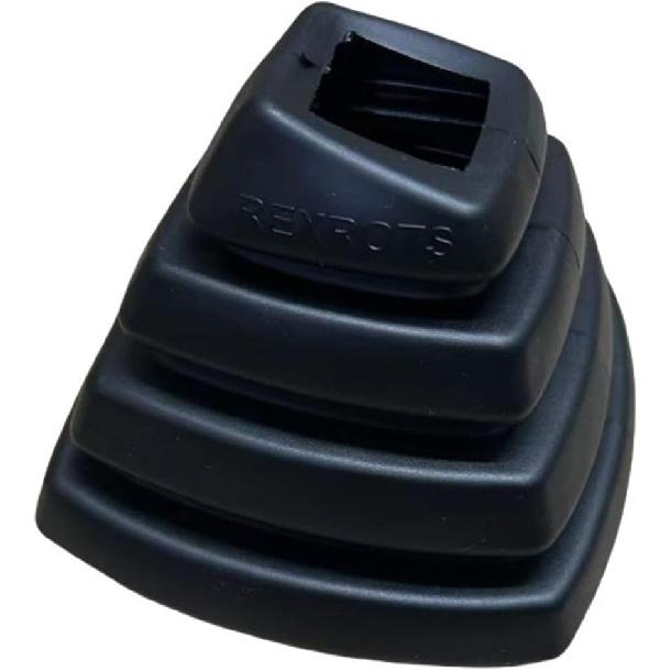 

Fit For Mini Excavator Yuchai LOVOL LONKING Fit For Revo 55 Rexroth Joystick Handle Glue 12MM(Dust cover 2PC) Dust cover 1PC