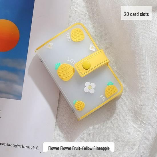 2024 Ultra-Thin Women's Card Holder: Large Capacity, Anti-demagnetization, Multi-Card Slots, and Cute Design