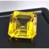 Certified Natural Yellow Sapphire Asscher Cut 5-7 Ct Fabulous Loose Gemstone