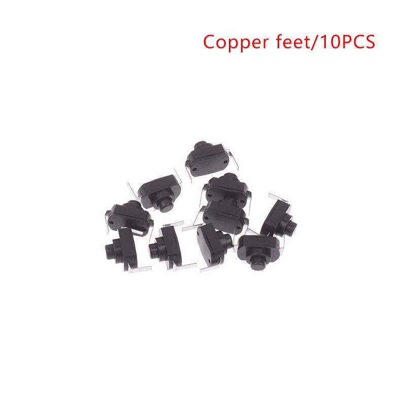 1208Yd 1288Bm Mini Druckschalter Selbstverriegelnder Schalter Rastender Ein/Aus-Schalter Mikroschalter für Elektrische Taschenlampe