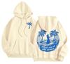 Plus Size Women's Retro Hip Hop Hoodie - Street Style Letter Print, Loose Fit, Autumn/Winter Fashion