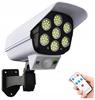 Solar Lamp Camera Dummy Motion Sensor Remote Control