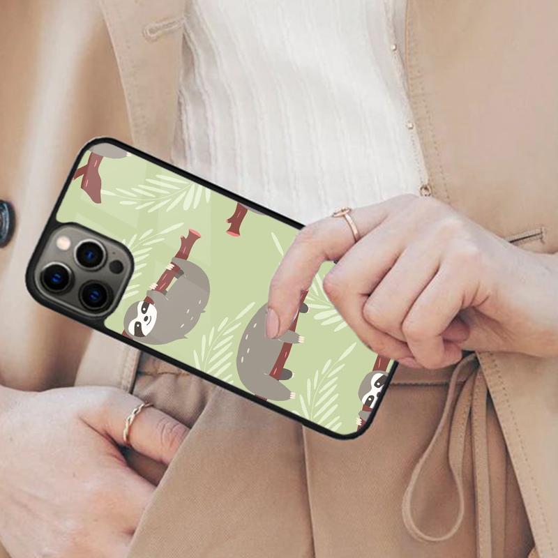 

Cacti Sloths Back Magnetic Phone Case For APPLE iPhone 17 Air 16 14 13 12 Pro Max 15 Plus Wireless Charge With MagSafe Cover iPhone 13mini